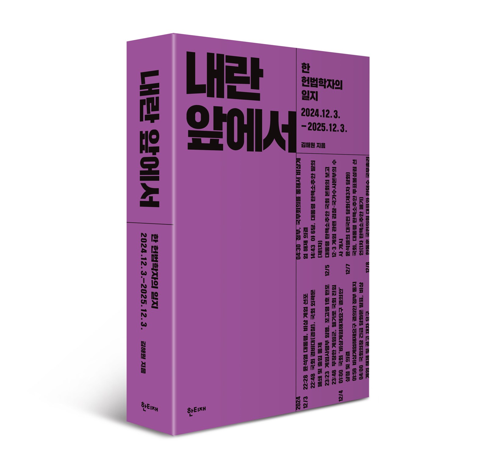내란 앞에서 표지